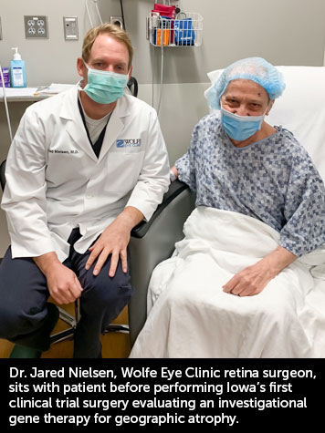 Iowa Geographic Atrophy Treatment | Retina Surgery 