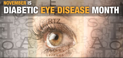 Diabetic eye disease month